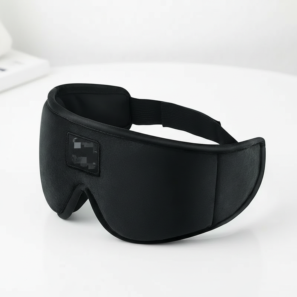 Bluetooth Sleeping Headphones 3D Eye Mask Wireless Headband Soft Elastic Comfortable Music Earphones Sleep Mask For Travel Nap